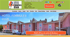Desktop Screenshot of hotel-formuleclub.com